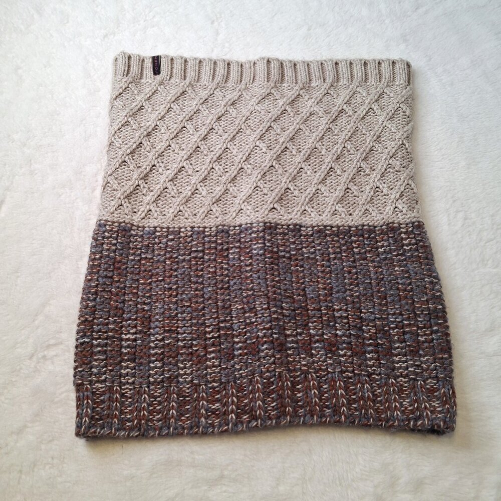Fonem Loop Scarf Sz O/S Preppy Neutral Cabincore Academia Boho Minimalist